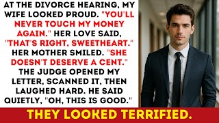 My Wife Said “I Will Never Touch Your Money Again.” The Judge Read My Letter and Can’t Stop Laughing