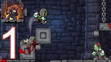 Magic Rampage - Gameplay Walkthrough Part 1 - Chapter 1 - Dungeon Level 1-5 (ios,Android)