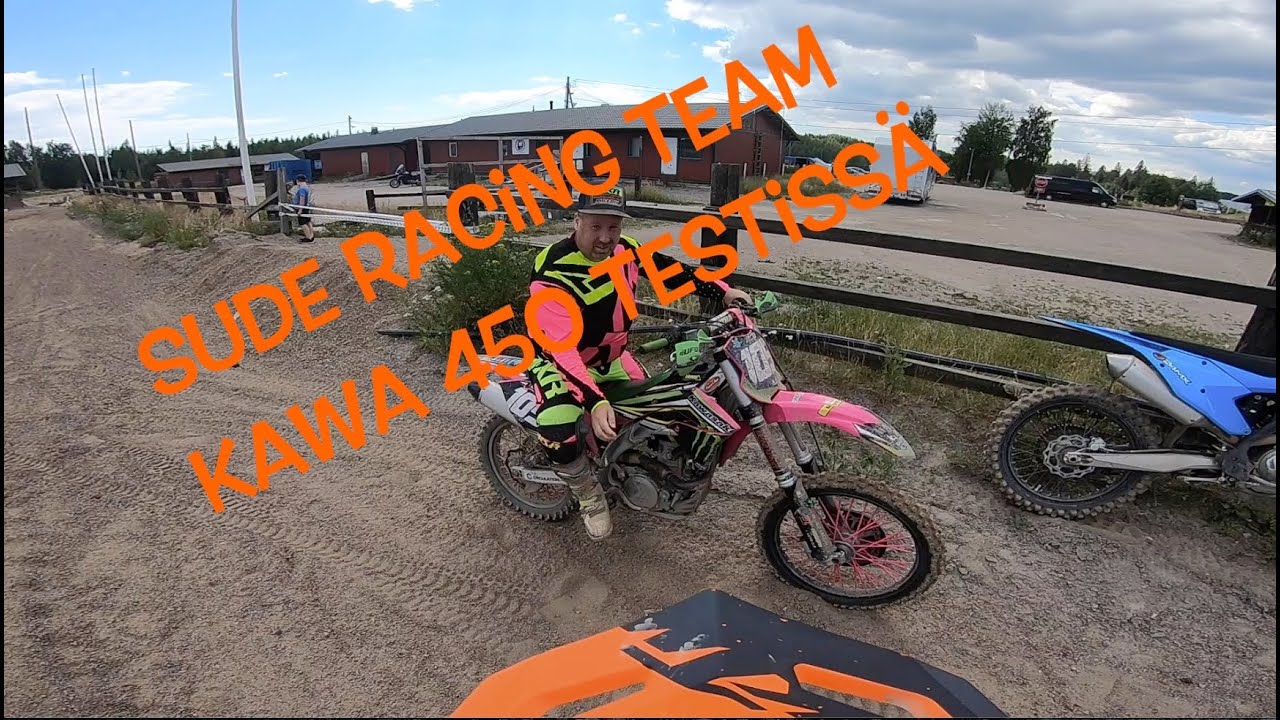 Lavanko, Sude Racing teamin Kawa 450 testissä, 2.7.2021