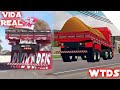 •|Quebra De Asa Na Vida Real E No Wolrd Truck Driving Simulator|•