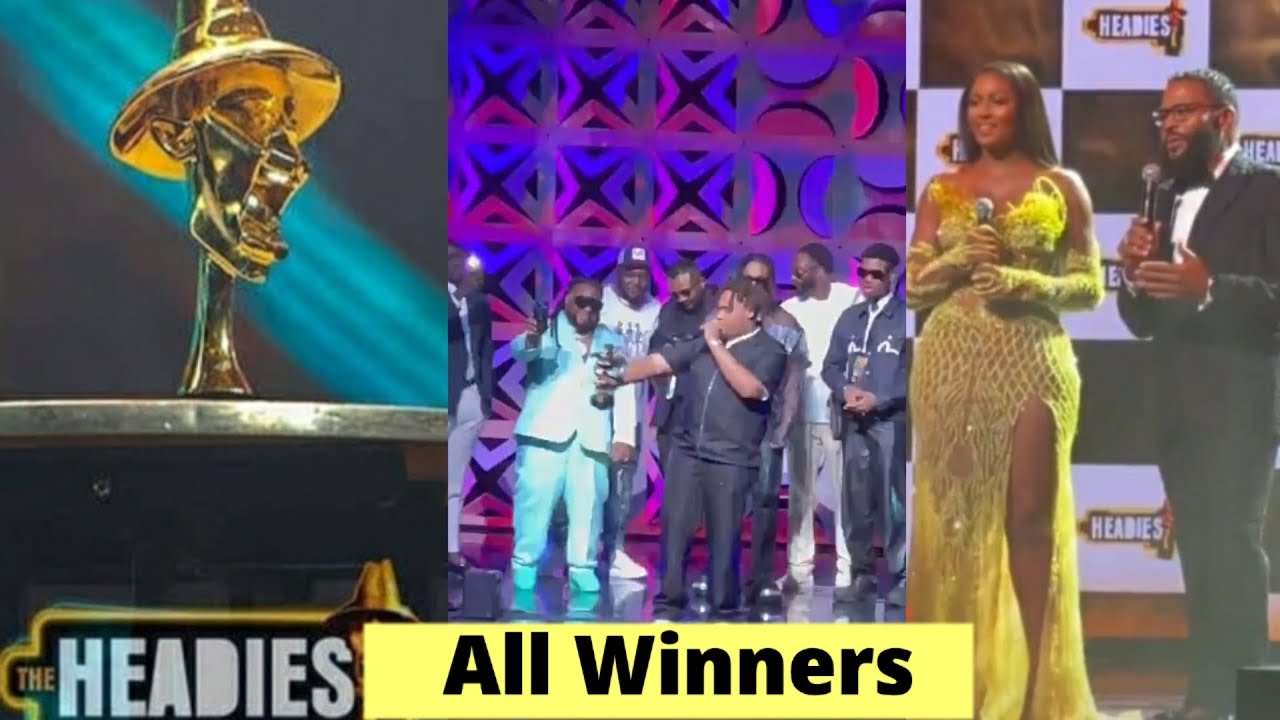 All 2022 Headies award Winners Wizkid Olamide Davido Buju Zinoleesky