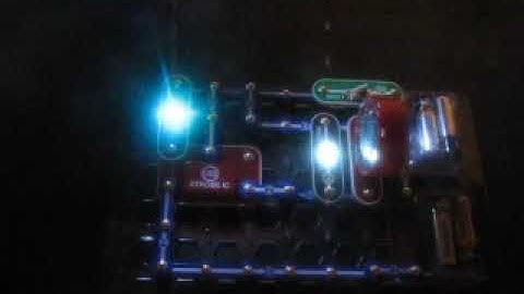 Snap Circuits Light | Project 105: Funky Light & Sound (SEIZURE WARNING)