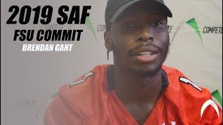 FSU commit Brendan Gant Explains Why He Decommitted From Alabama