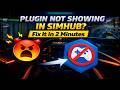 Plugin Not Showing in SimHub? Fix It in 17 seconds