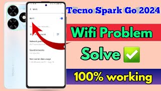 tecno spark go 2024 wifi problem, tecno spark go 2024 wifi connection problem screenshot 2