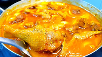 CÁCH NẤU CÀ RI VỊT béo ngậy thơm ngon khó cưỡng