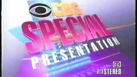 CBS Special Presentation intro 1992 (ultra rare)