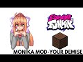 Friday Night Funkin&#39; VS Monika - Your Demise [Minecraft Note Block Cover]