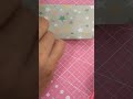 Making DIY packaging for my stickers #shorts