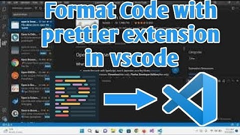 How to use Prettier in VS Code - Code Formatting - How To Setup Prettier