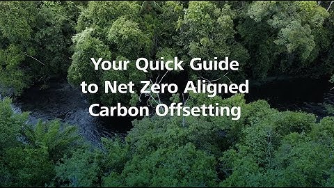 Your Quick Guide to Net Zero Aligned Carbon Offsetting