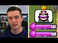 Clash royale pro vs 20 elixir opponent