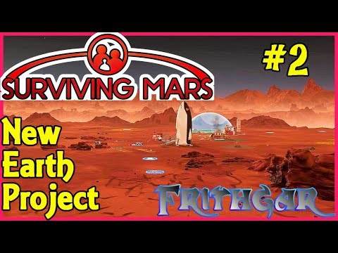 Surviving Mars New Earth Project #2: Filling The Dome!