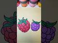 Berries Sand Art Painting ASMR #shorts