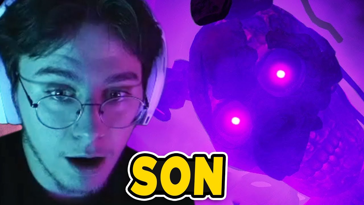 Purple Guy Sonu! 1 Milyon Abone / Final (Five Nights at Freddy's Security Breach) Türkçe Altyazılı