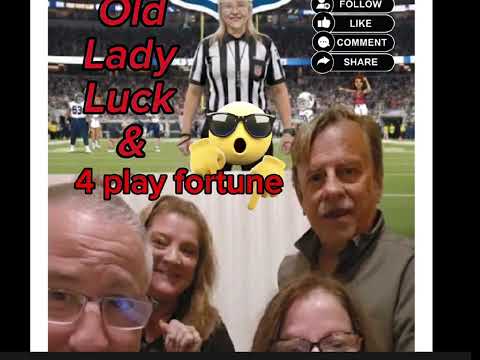 Playing in the NFL w/friends @Oldladyluck
