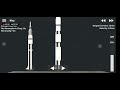 Saturn 1B and Saturn V Size Comparison in SpaceFlight Simulator 1.5 | SFS 1.5 | #shorts