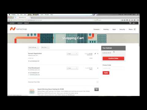 How to Register a Domain Name to use with Shopify and email using Namecheap