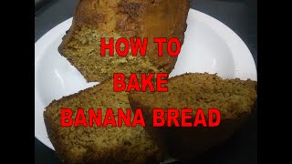 Easy banana bread recipe - Homemade banana loaf