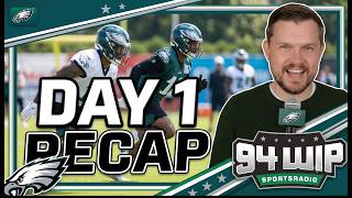Eagles Training Camp Day 1 Recap
