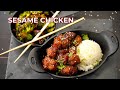 How to make sesame chicken  chinese sesame chicken recipe  spoorthy cuisine