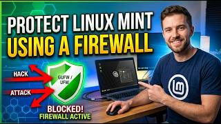 Protect Linux Mint Using a Firewall (2026) | Complete UFW Beginner Tutorial