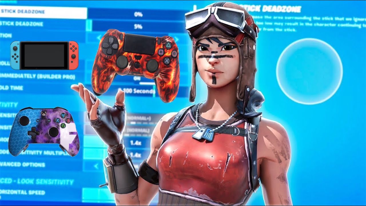 Les paramètres pour avoir un aimbot sur Fortnite saison 5 [Ps4-Xbox