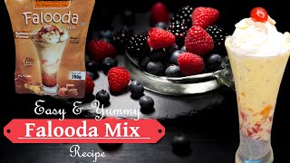 ഫാലൂടാ ഇനി ആർക്കും ഉണ്ടാക്കാം!!👌|Falooda Mix Packet Recipe|Falooda Recipe in Malayalam|#shorts