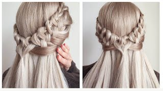 Easy to do on yourself 😍 How To Knot Braid Your Own Hair For Complete Beginners by Coiffures Simples 685 views 9 days ago 3 minutes, 44 seconds