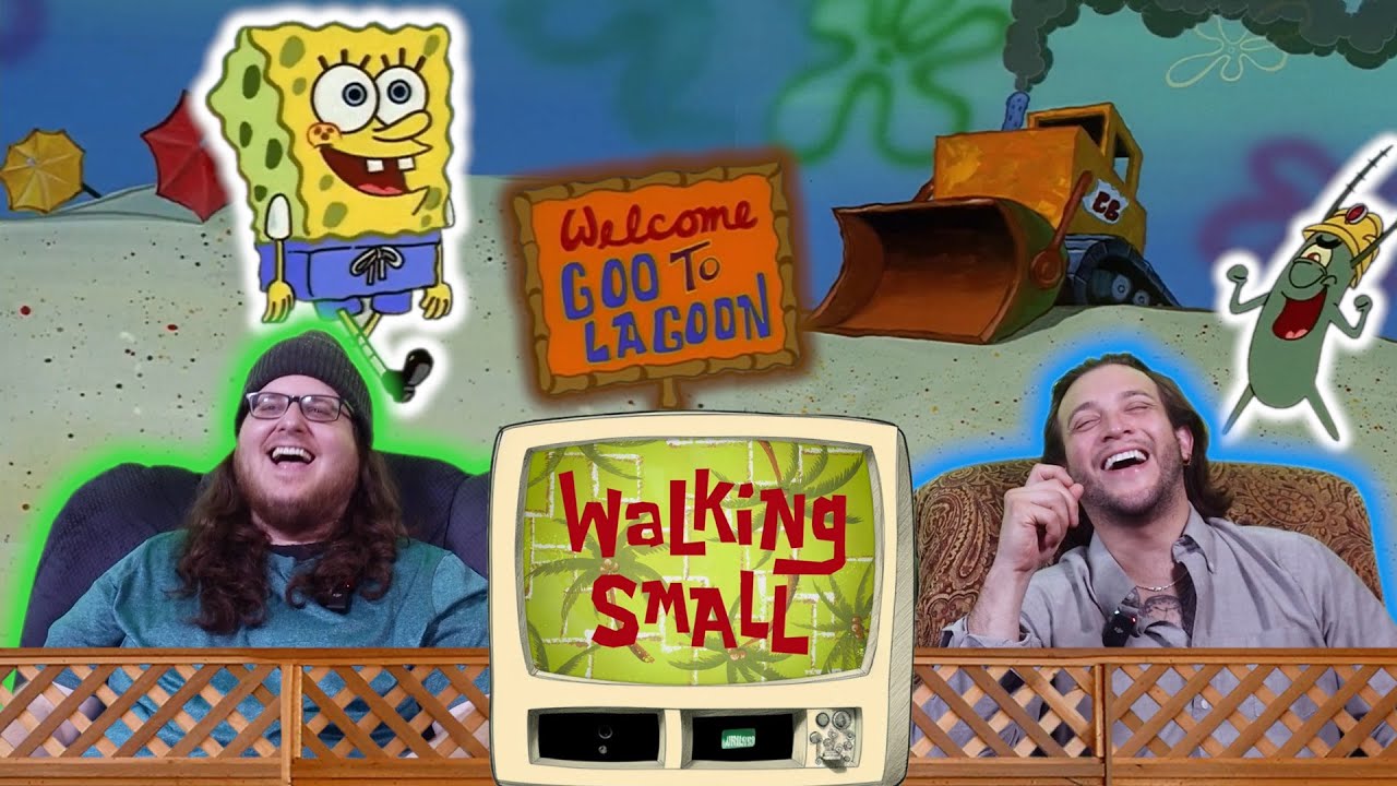 Two Grown Men Relive SPONGEBOB SQUAREPANTS "Walking Small" S1E18b | BEST FRIENDS NOSTALGIA REACTION