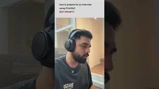 Celebrity How to prepare for an interview using CHATGPT? #prompts #chatgptprompts  #claude #genai Profile