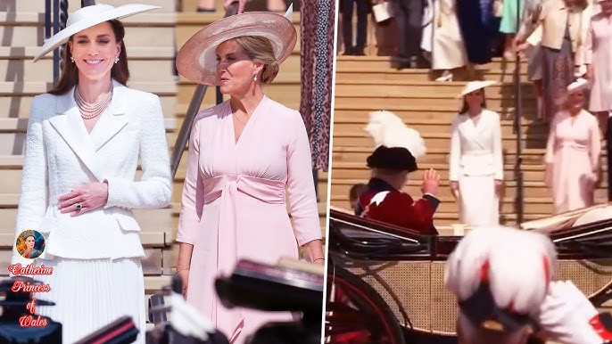 Catherine’s GRACEFUL CURTSY In Sync With Sophie To King Charles At Garter  Day Stuns Onlookers