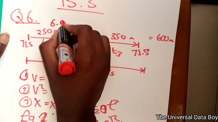 Tutorial sheet 3 Question 7 | In the Daytona 500 auto race, a Ford Thunderbird and a Mercedes Benz