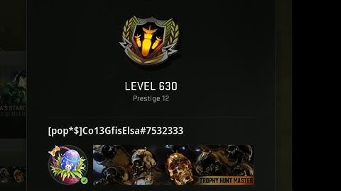 Trophy Hunt Master Calling Card Unlocked Reward Event PS5 Modern Warfare 2