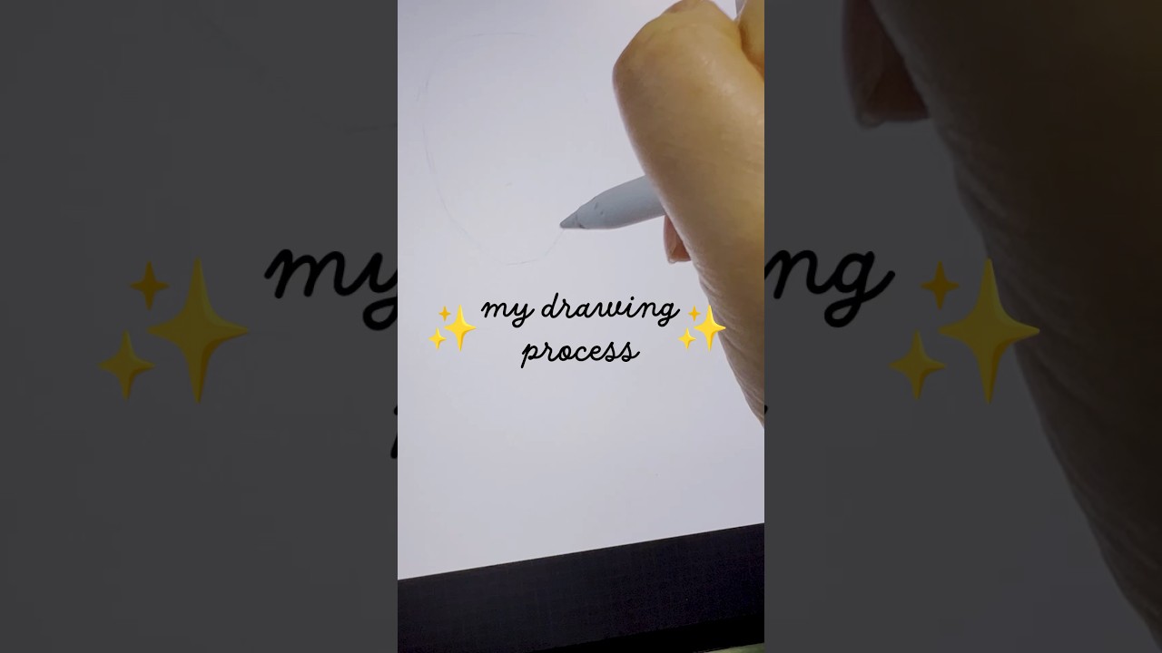 My drawing process lol - YouTube