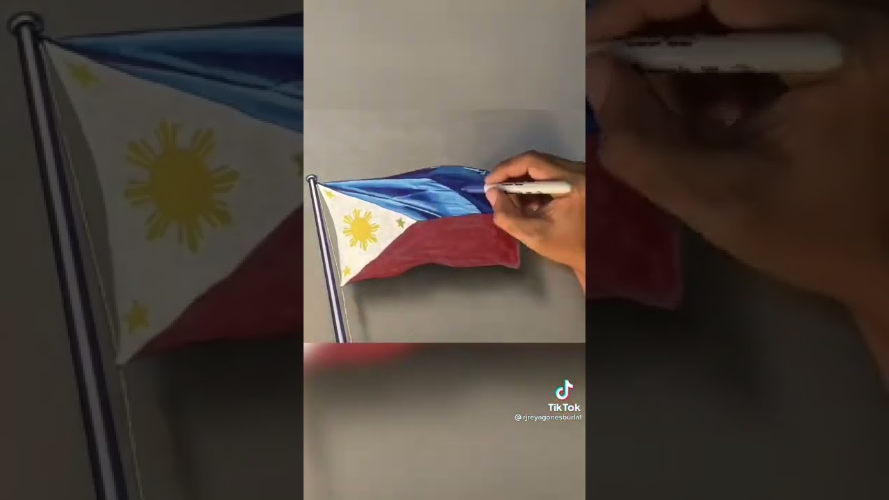 How to Draw a Philippines flag! | January 31, 2022
