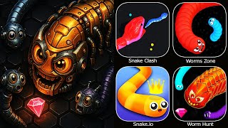 Snake Clash,Snake.io,Worms Zone,Worm Hunt screenshot 4