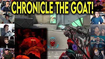 Valorant Streamers Reacts To FNC Chronicle HIT THE CRAZIEST 1v3 CLUTCH To Qualify To Playoffs In VCT