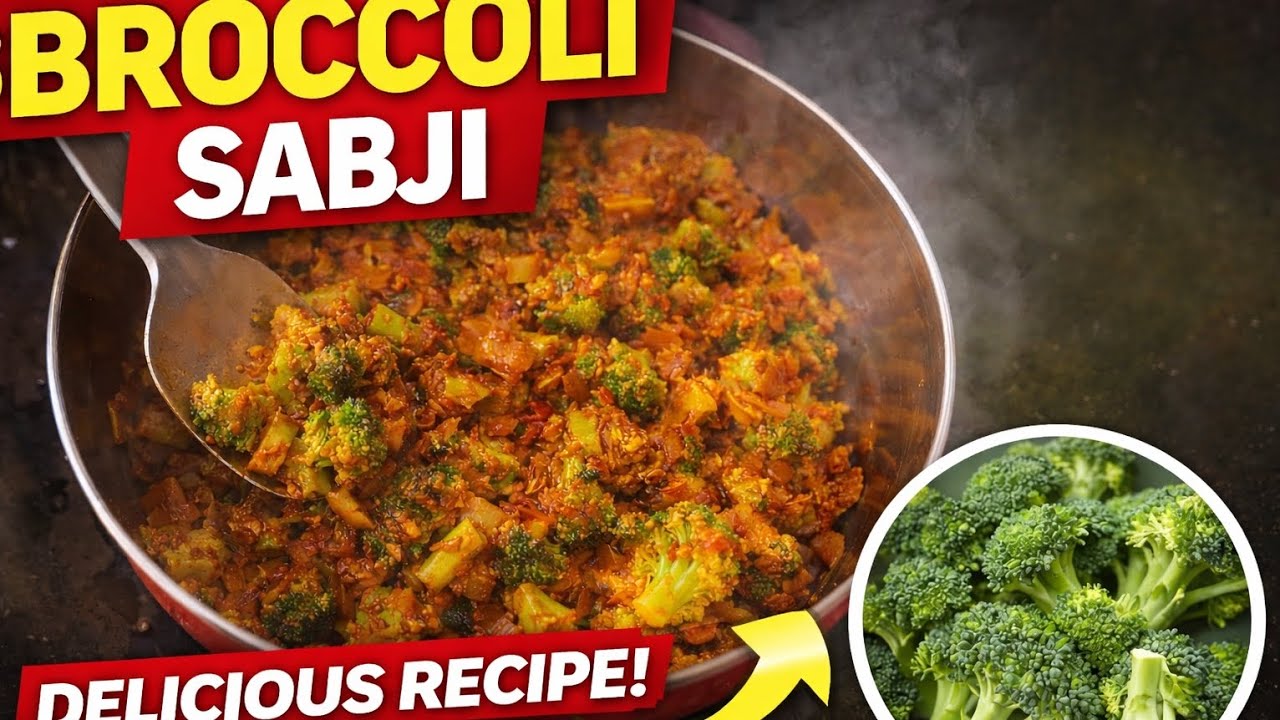Healthy Broccoli Sabji Recipe | Easy & Tasty Indian Style 🥦