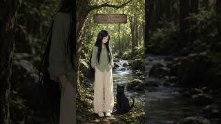 smooth river drift 🌿 gentle stream sounds for sleep and deep focus #Shorts