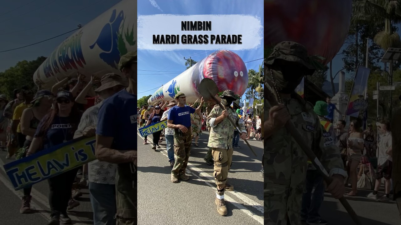 Rolling into Action: Nimbin's Puff Puff Protest