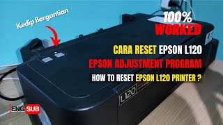 Cara Mengatasi Epson L120 Lampu Berkedip Bergantian || Reset Epson L120