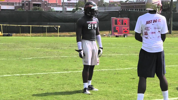 Daniel McMillian and Tyrell Lyons Jimbo Fisher Cam...