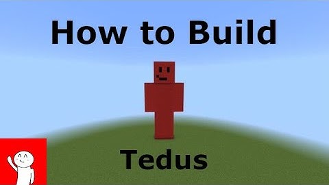 |How to Build Tedus (v.2)| Minecraft Skin Tutorials