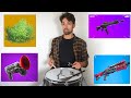 Fortnite OG sounds on drums (and household items)