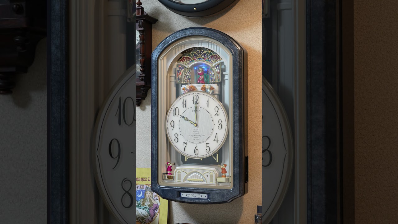 からくり時計 セイコー QXM132LRH からくり時計 SEIKO QXM132LRH Melodies in Motion clock #からくり