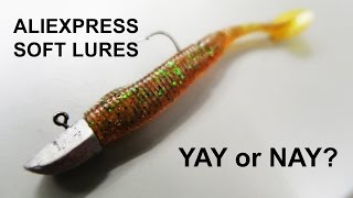 Aliexpress Soft Lures - DO THEY WORK? screenshot 1