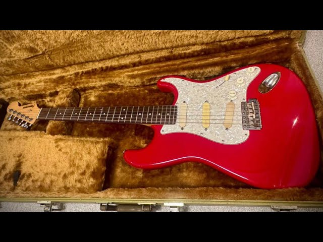 FERNANDES ST-45 🔥VINTAGE JAPAN OLD STOCK 🌈UPGRADED WITH 🔥FENDER