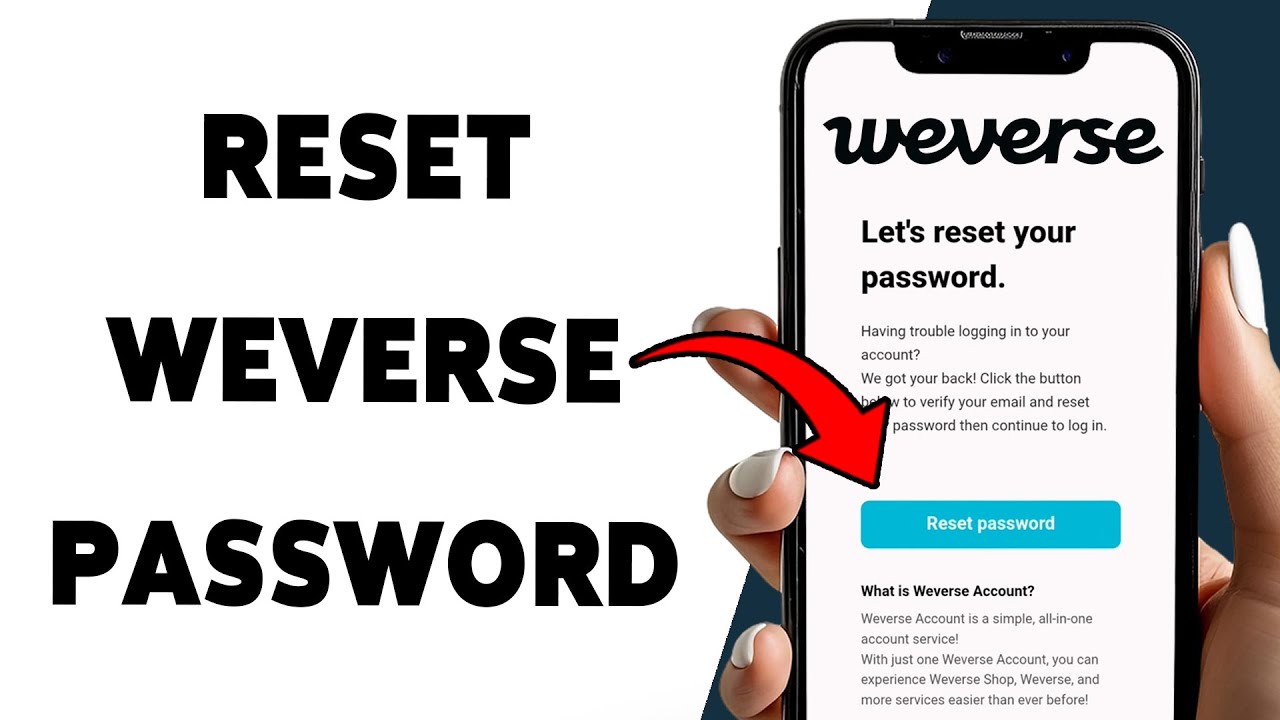 How To Reset Weverse Password | Recover Weverse Account Easily 2025