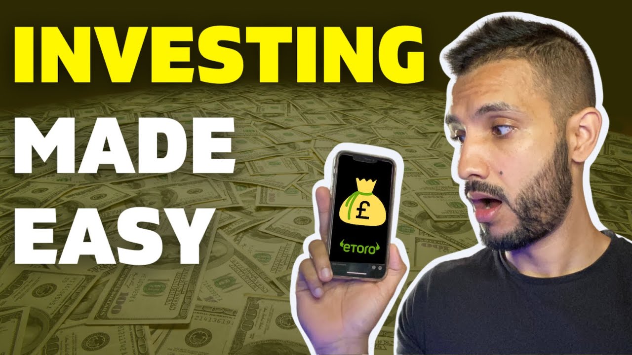How to invest in crypto and index funds of your phone | Etoro walkthrough
